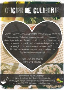 cartaz Jantar Outono